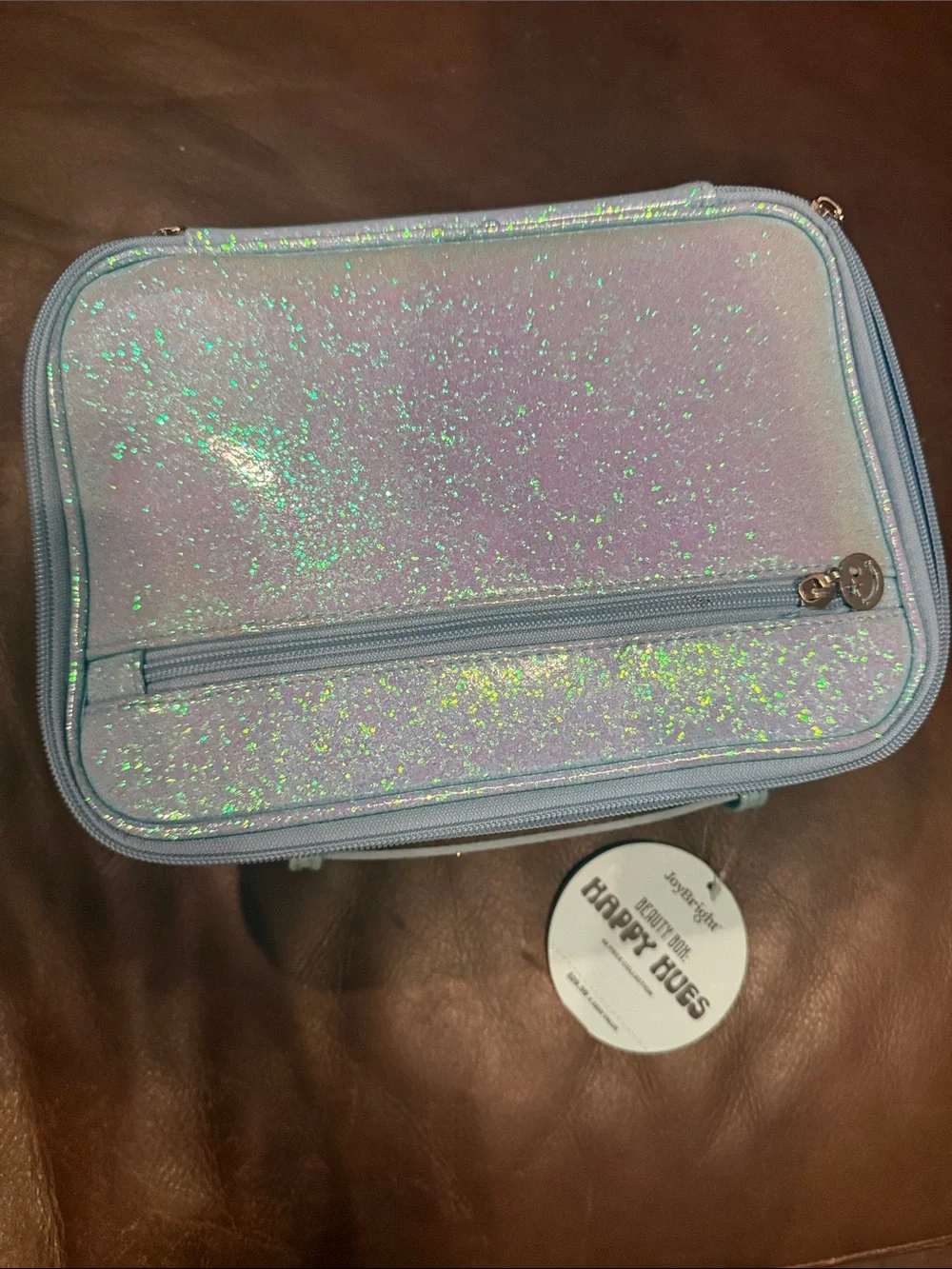 JoyBright Beauty Box: Happy Hues Makeup Bag full of products